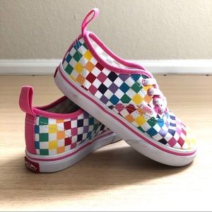Vans Checkerboard Rainbow